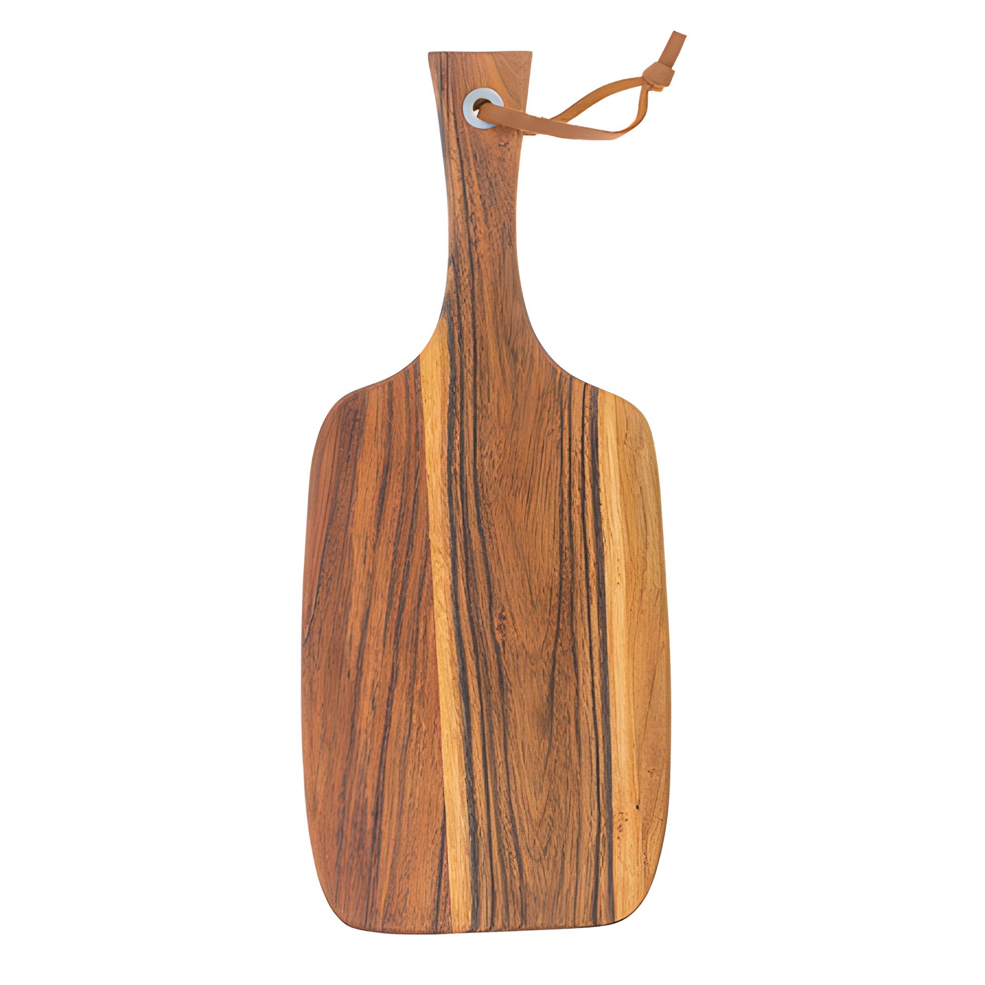Schneidebrett aus Holz mit Griff 26 x 17 cm, 2 Stück
