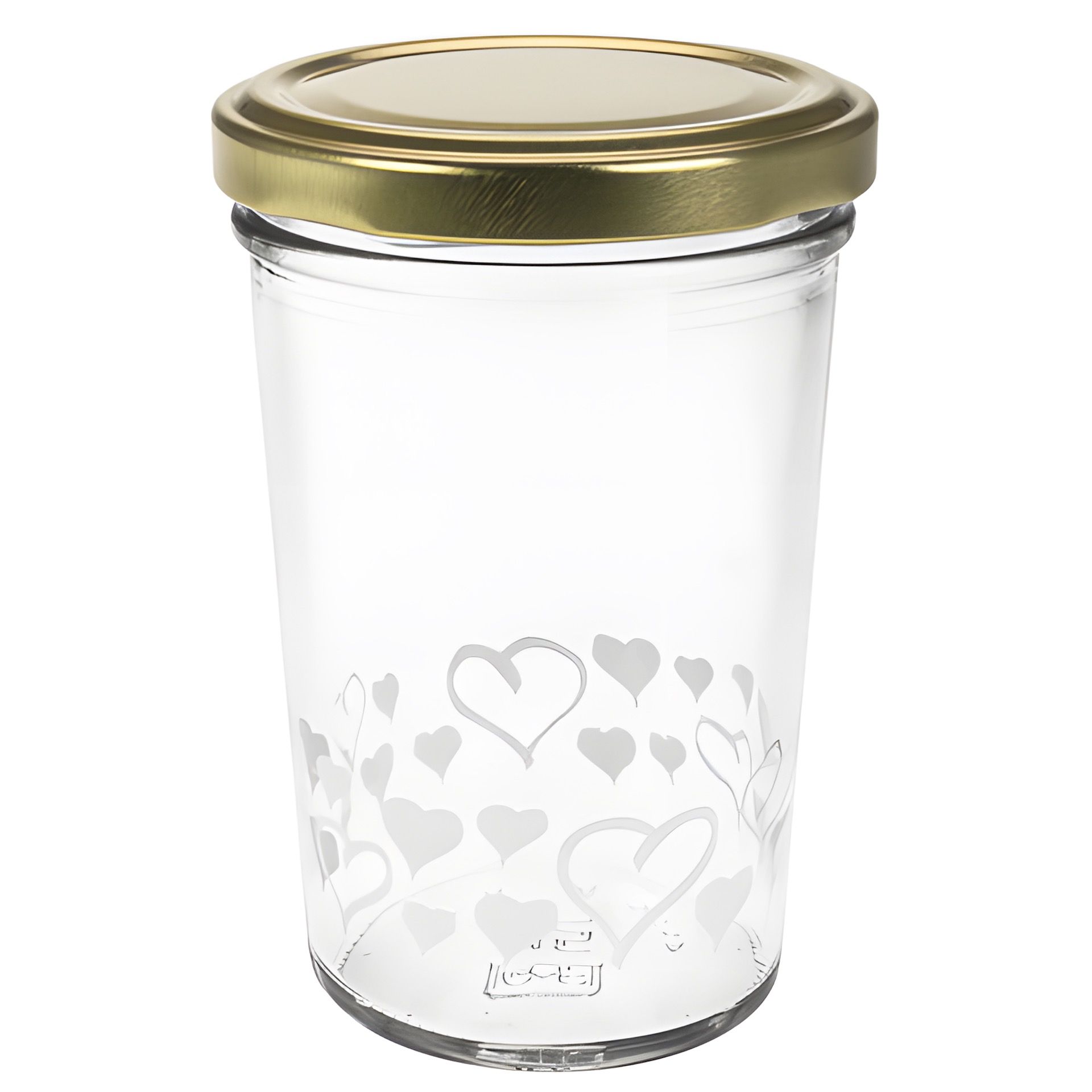 Becherglas 150 ml TO 66 'Herzen'