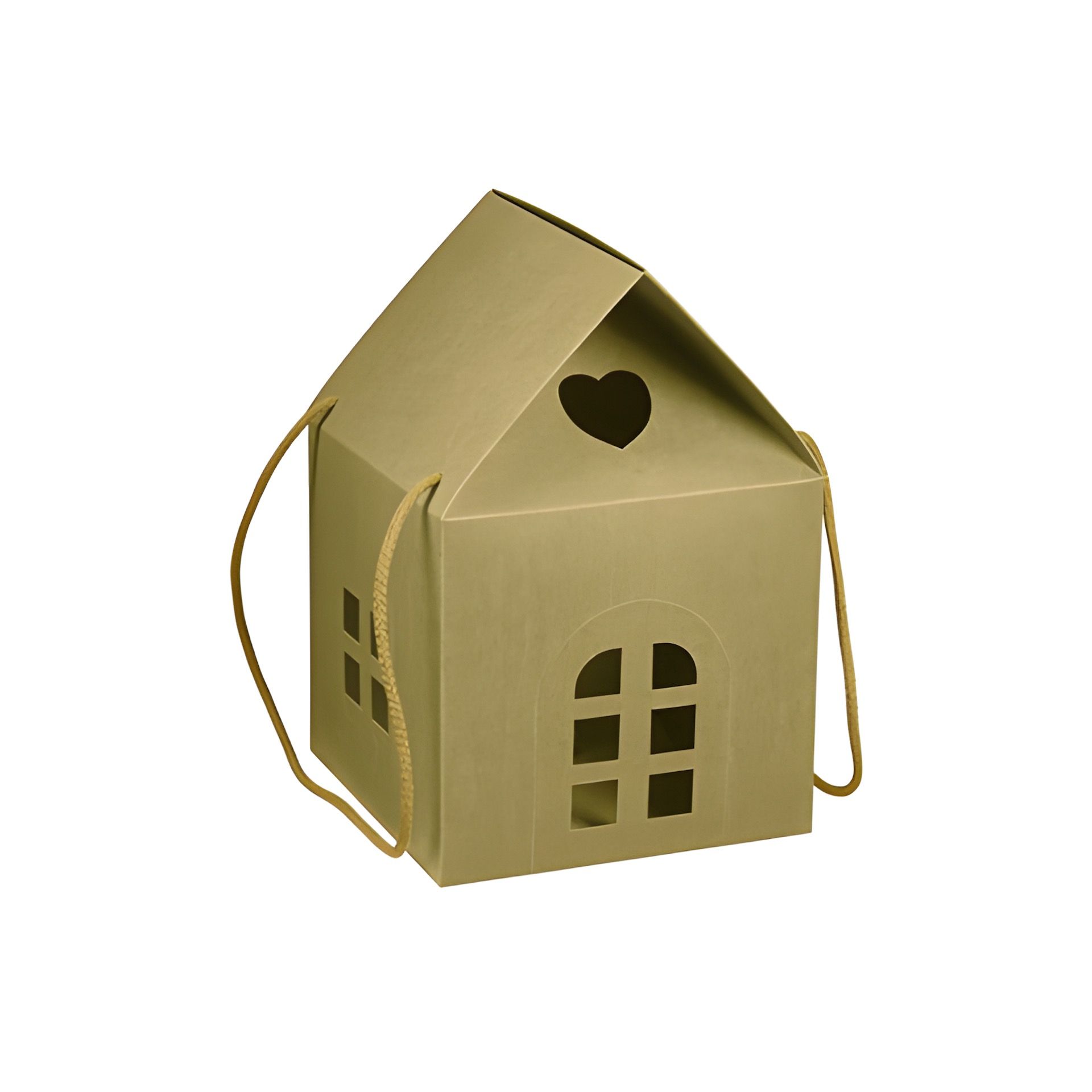 Kartonhaus 200 x 200 x 180 mm natur