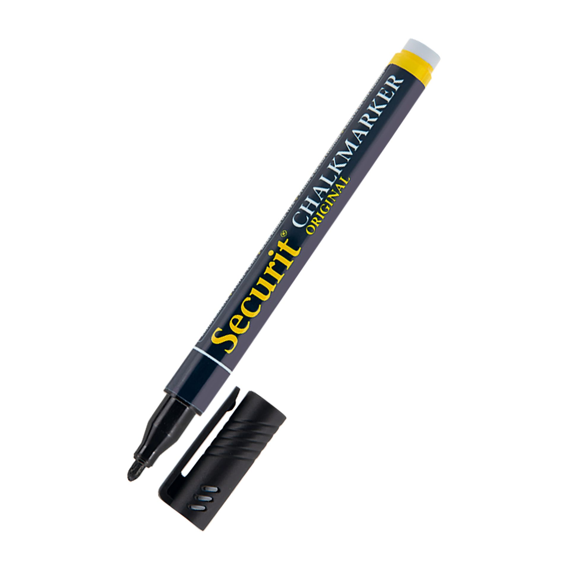 Securit Kreidemarker schwarz fein