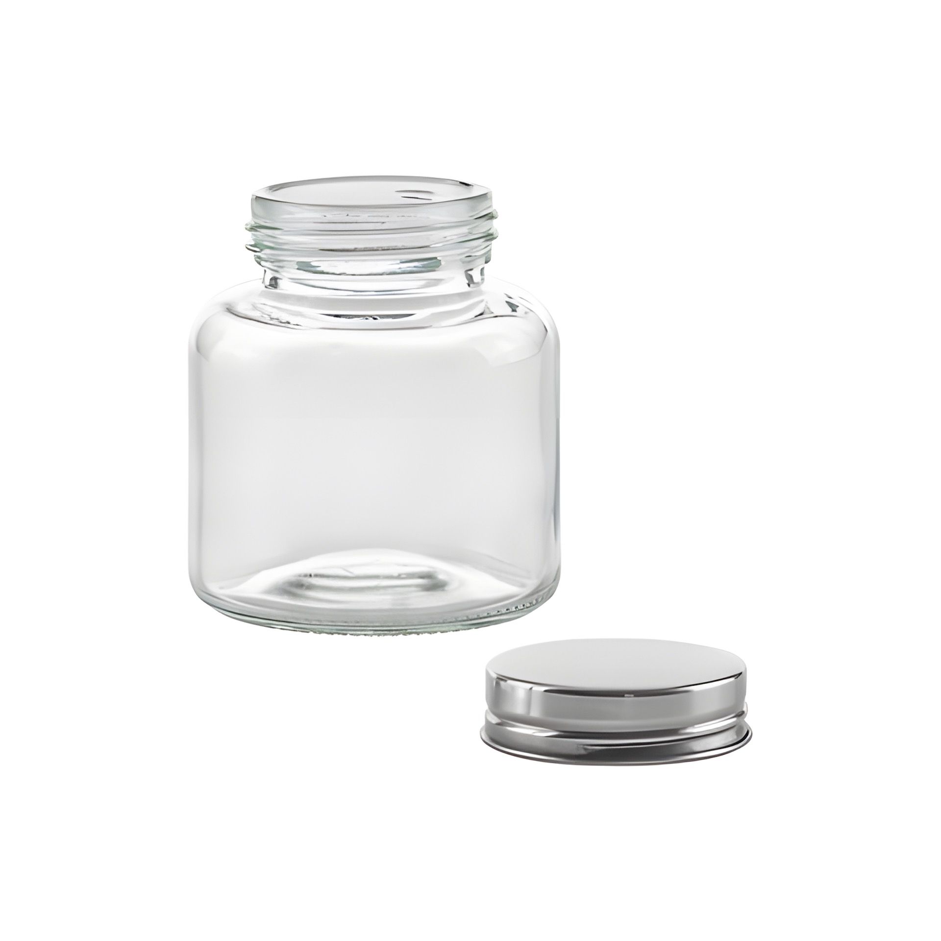 Vorratsglas  225 ml mit Metalldeckel