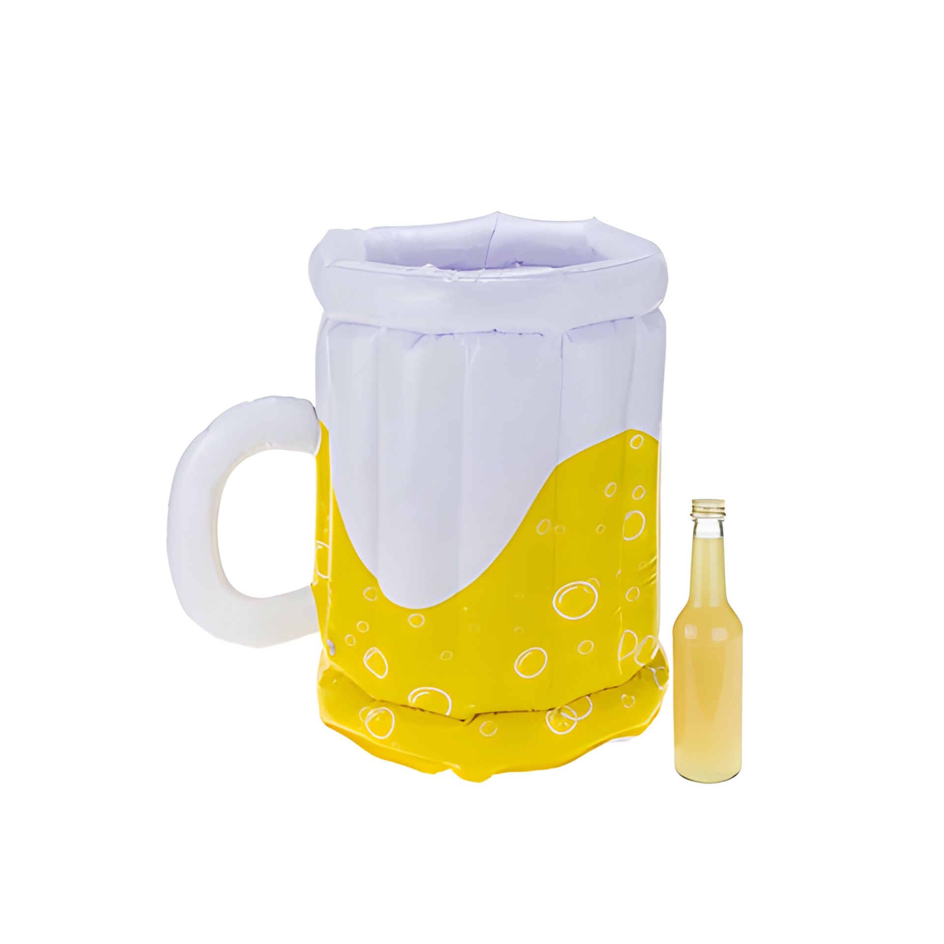 Aufblasbarer Getränkekühler 'Bierkrug', ca. 40 cm