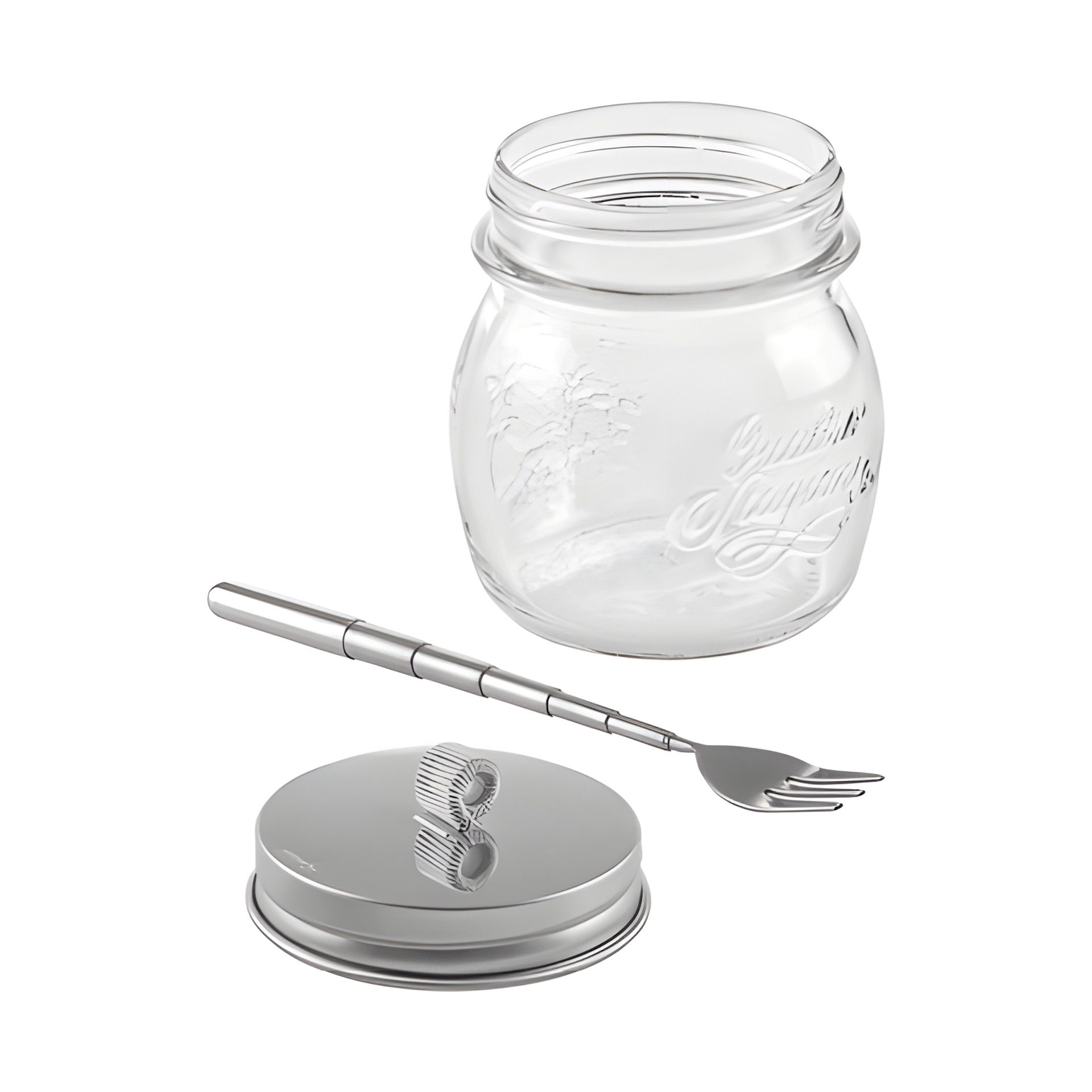 HappyTappi CT 70 Snackglas 250 ml mit Gabel